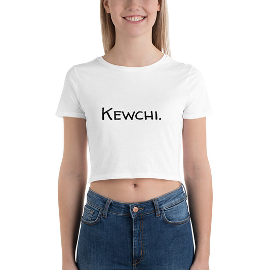 Kewchi. Women’s Crop Tee